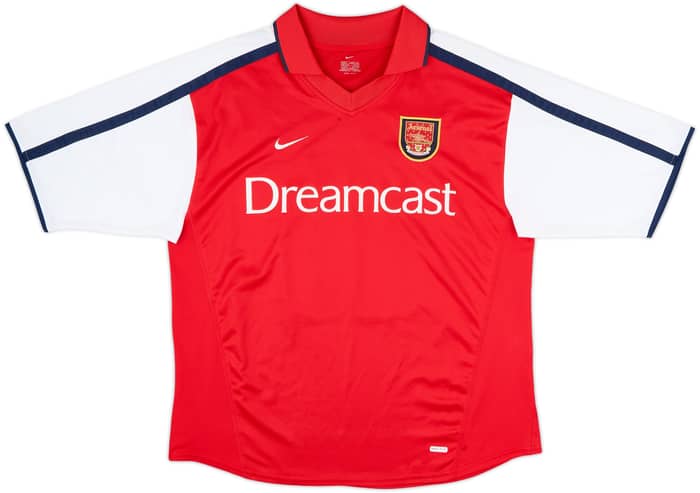 2000-02 Arsenal Home Shirt Bergkamp #10 - 6/10 - (L)