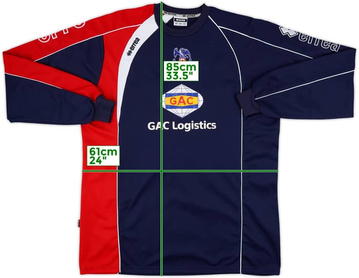 2007-08 Crystal Palace Errea Sweat Top - 5/10 - (3XL)