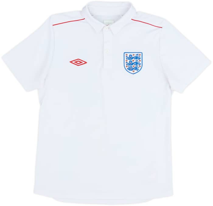 2010-11 England Umbro Polo Shirt - 9/10 - (M)
