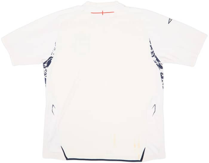 2007-09 England Home Shirt - 4/10 - (XL)