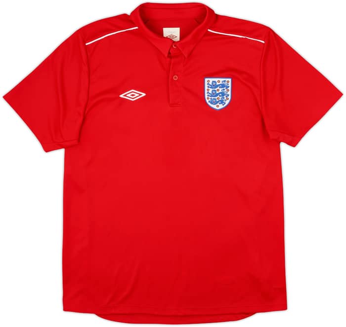 2010-11 England Umbro Polo Shirt - 9/10 - (XL)