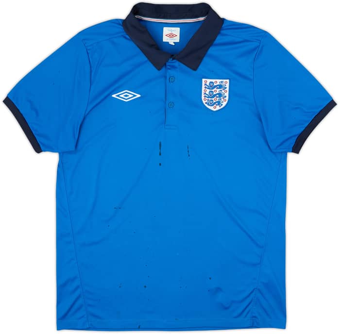 2010-11 England Umbro Polo Shirt - 4/10 - (L)