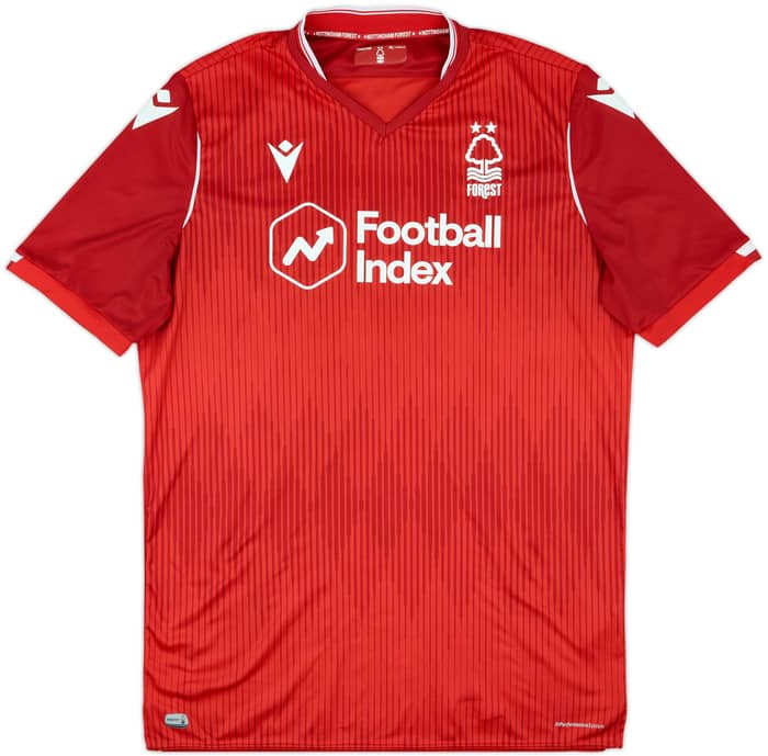 2019-20 Nottingham Forest Home Shirt Yates #22 - 9/10 - (3XL)