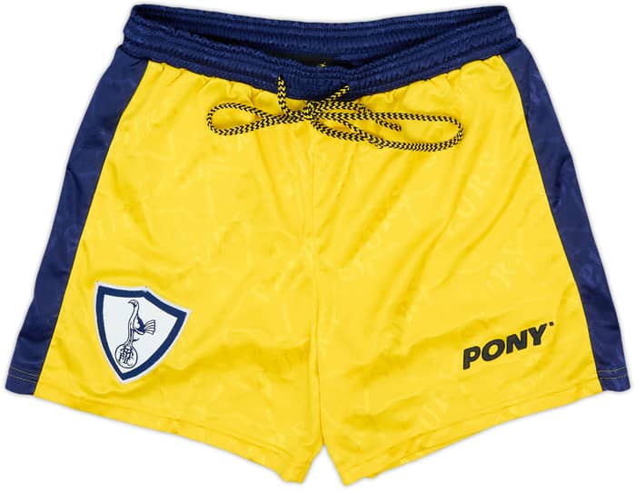 1995-97 Tottenham Third Shirt & Shorts - 8/10 - (L.Boys)