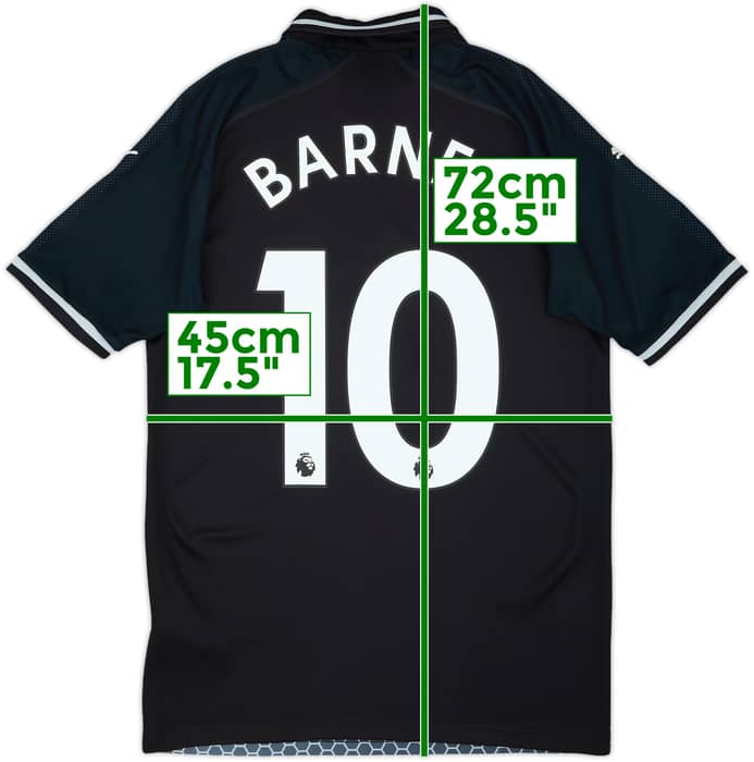 2018-19 Burnley Away Shirt Barnes #10 - 8/10 - (S)