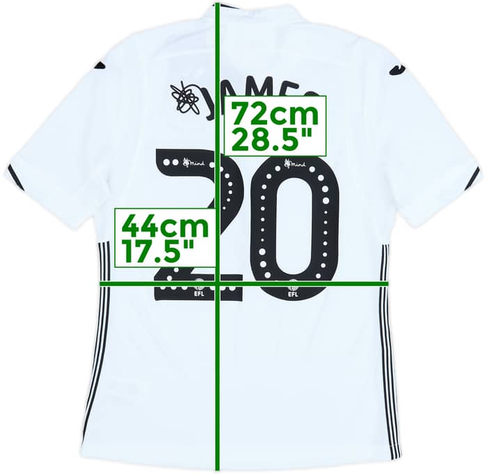 Camiseta de local del Swansea 2018-19 James #20 (S)