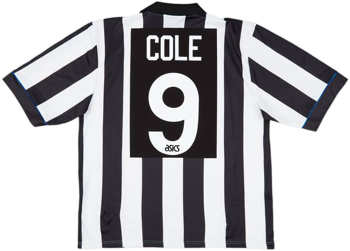 1993-95 Newcastle Home Shirt Cole #9 - 8/10 - (L/XL)