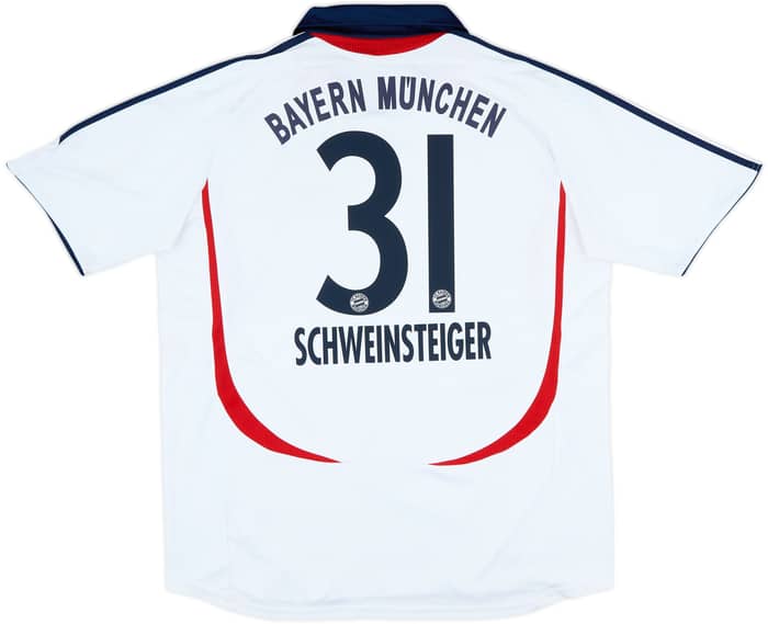 2006-07 Bayern Munich Away Shirt Schweinsteiger #31 - 7/10 - (XL)
