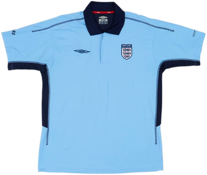 2004-06 England Umbro Polo Shirt - 8/10 - (XL)