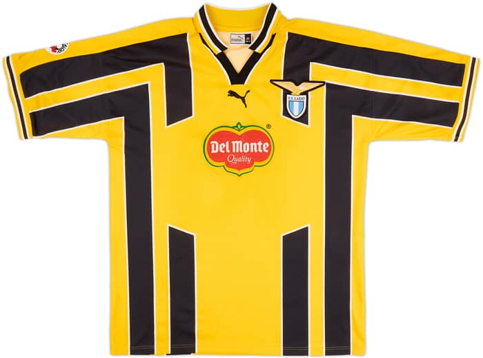 1998-99 Lazio European Away Shirt Nedved #18 - 8/10 - (XL)