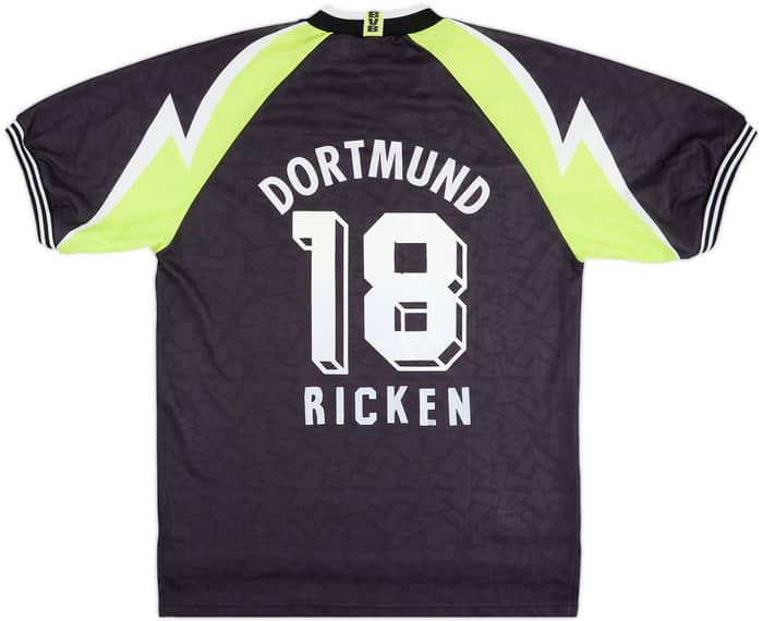1995-96 Borussia Dortmund Away Shirt Ricken #18 - 4/10 - (XL)
