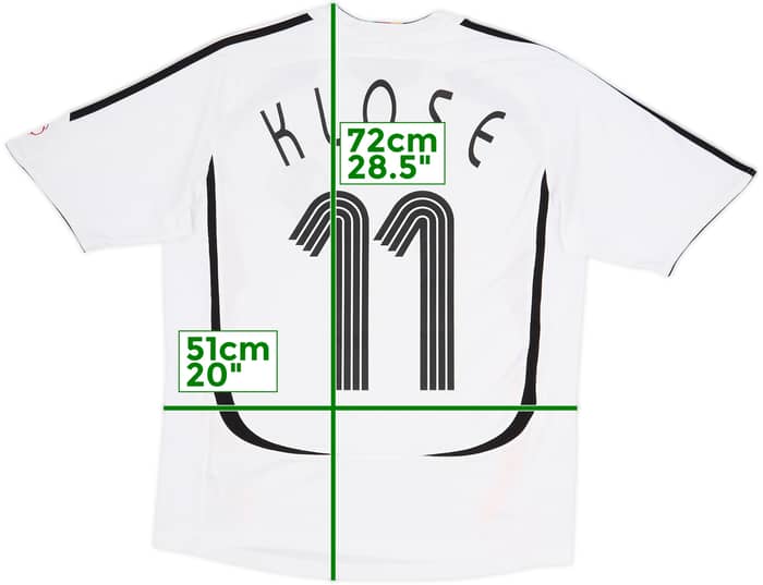 2005-07 Germany Home Shirt Klose #11 - 8/10 - (XL.Boys)