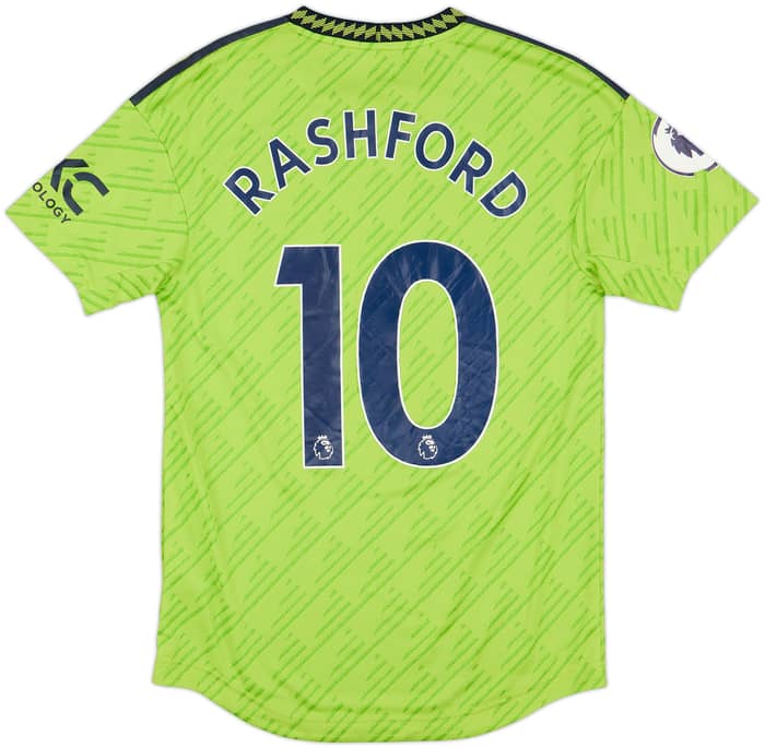 2022-23 Manchester United Authentic Third Shirt Rashford #10 - 7/10 - (S)