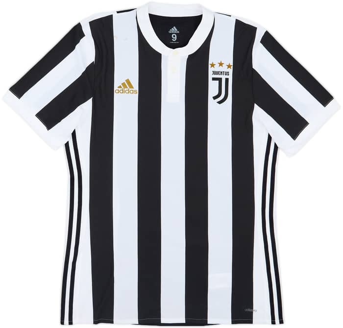 2017-18 Juventus Player Issue Home Shirt Dybala #10 - 6/10 - (L/XL)