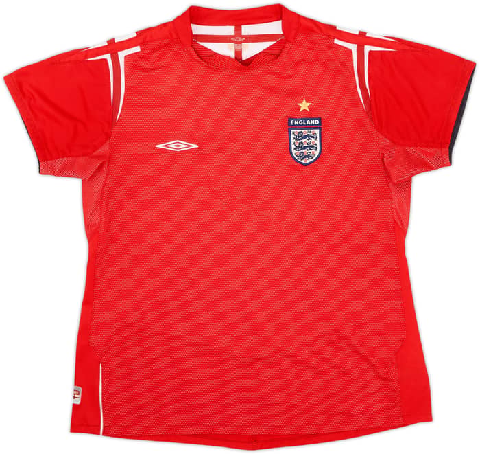 2004-06 England Away Shirt - 5/10 - (M)