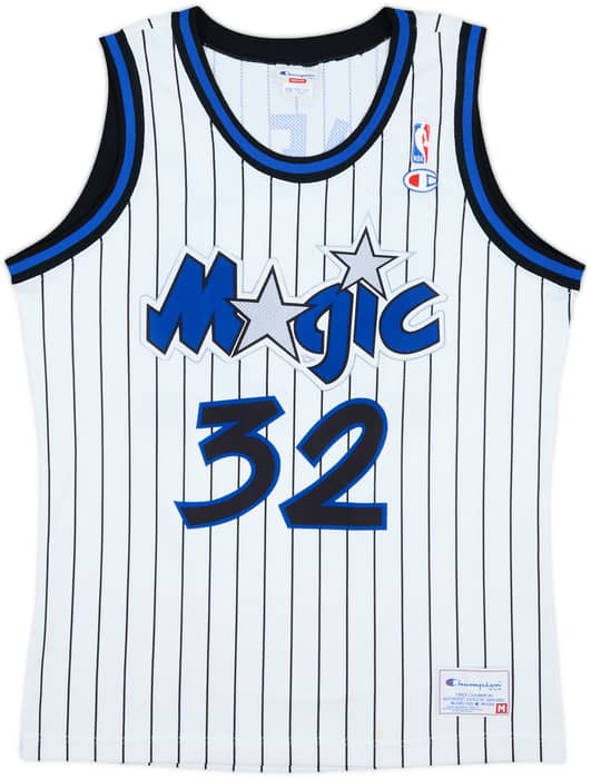 1992-96 Orlando Magic O'Neal #32 Champion Home Jersey - 8/10 - (M)