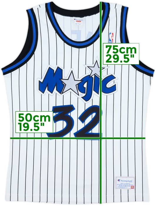 1992-96 Orlando Magic O'Neal #32 Champion Home Jersey - 8/10 - (M)