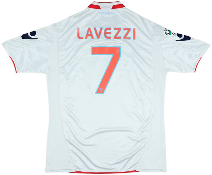 2009-10 Napoli Away Shirt Lavezzi #7 - 7/10 - (3XL)