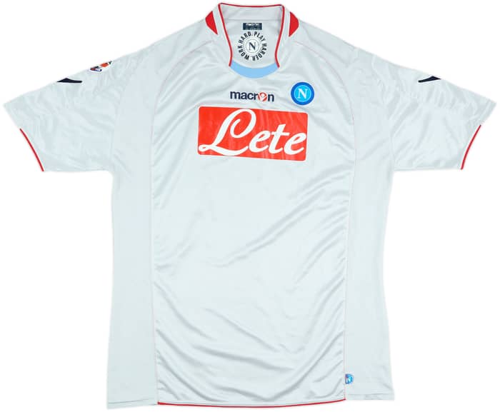 2009-10 Napoli Away Shirt Lavezzi #7 - 7/10 - (3XL)