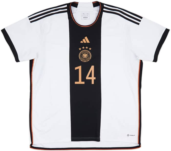 2020-21 Germany Home Shirt Musiala #14 - 7/10 - (XXL)