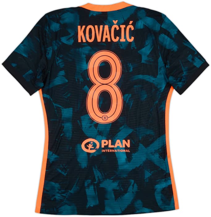 2021-22 Chelsea Player Issue Third Shirt Kovacic #8 - 9/10 - (M)