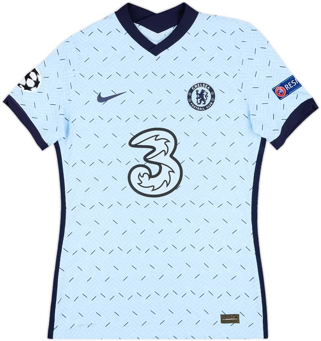 2020-21 Chelsea Player Issue Signed Away Shirt Kante #7 - 9/10 - (M)