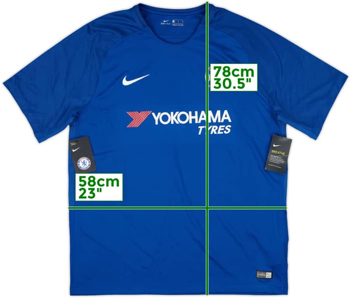 2017-18 Chelsea Home Shirt Willian #22 (XL)