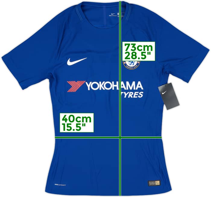 2017-18 Chelsea Player Issue Home Shirt Willian #22 (S)