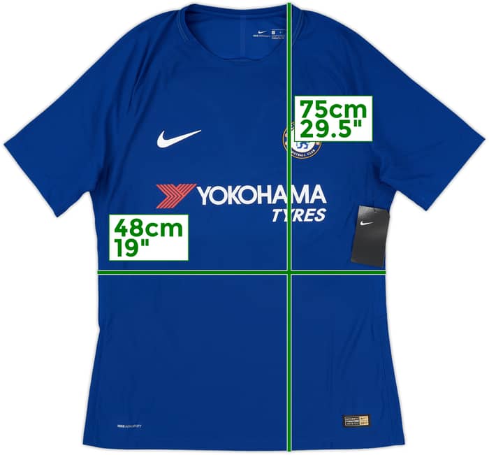 2017-18 Chelsea Player Issue Home Shirt Willian #22 (L)