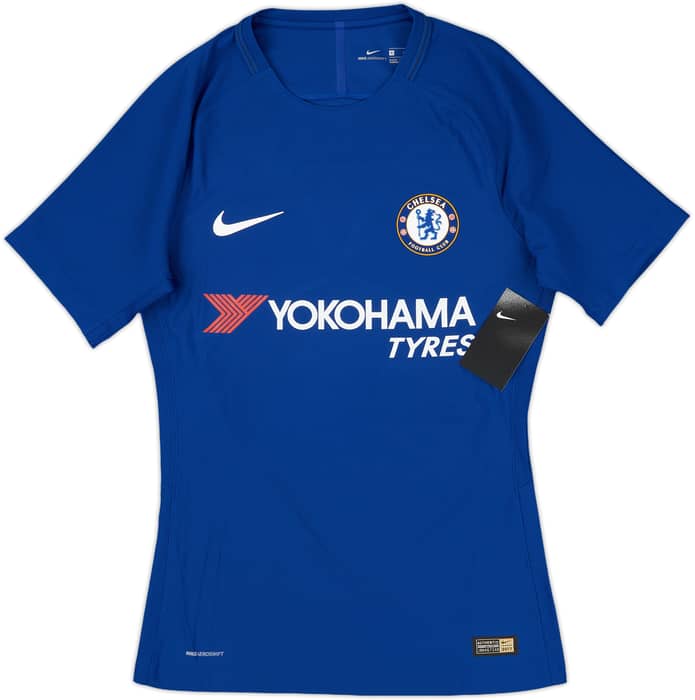 2017-18 Chelsea Player Issue Home Shirt Willian #22 (S)