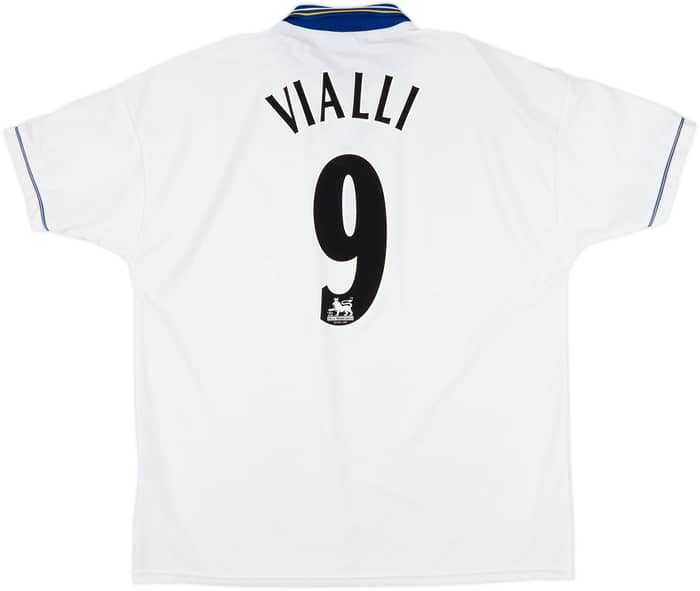 1998-00 Chelsea Away Shirt Vialli #9 - 9/10 - (XXL)