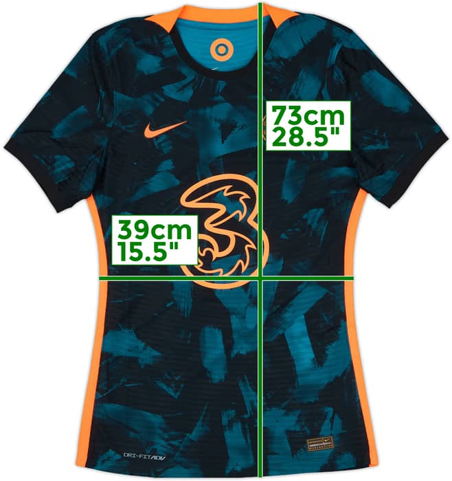 2021-22 Chelsea Player Issue Third Shirt Pulisic #10 - 10/10 - (S)