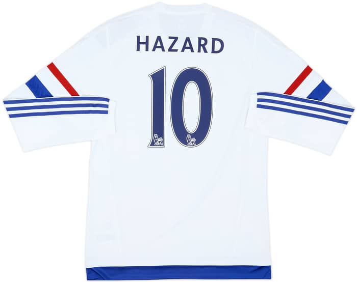 2015-16 Chelsea Player Issue Prototype Away L/S Shirt Hazard #10 (M/L)