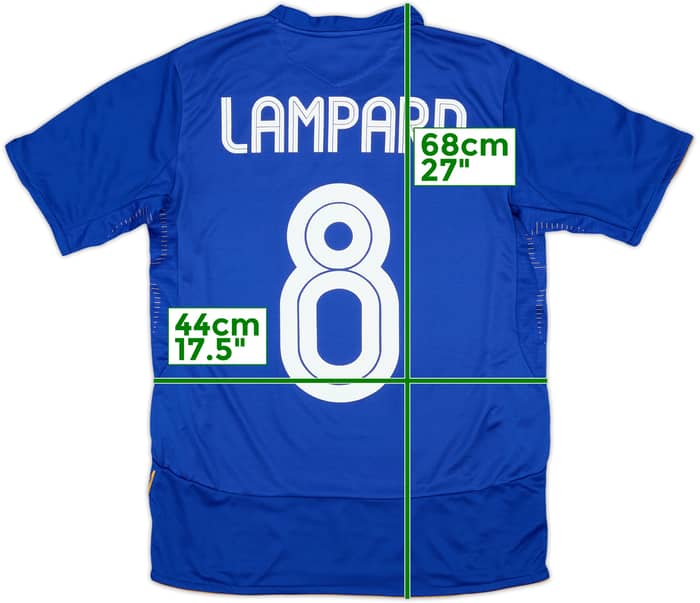 2005-06 Chelsea Centenary Home Shirt Lampard #8 - 10/10 - (XL.Boys)