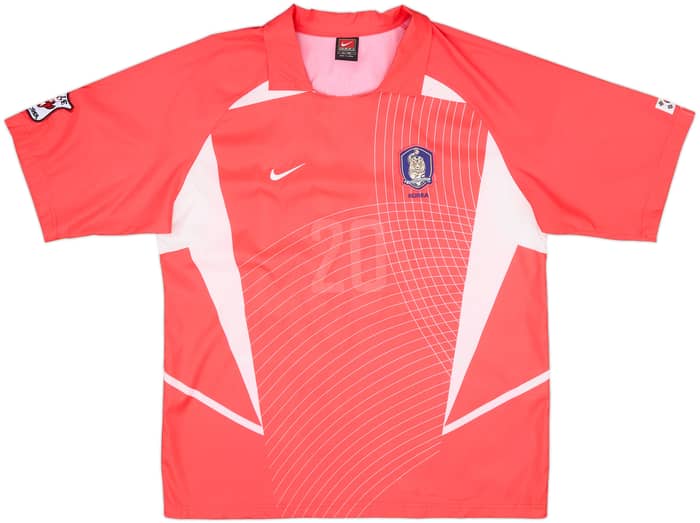 2002-03 South Korea Home Shirt M B Hong #20 - 5/10 - (L)