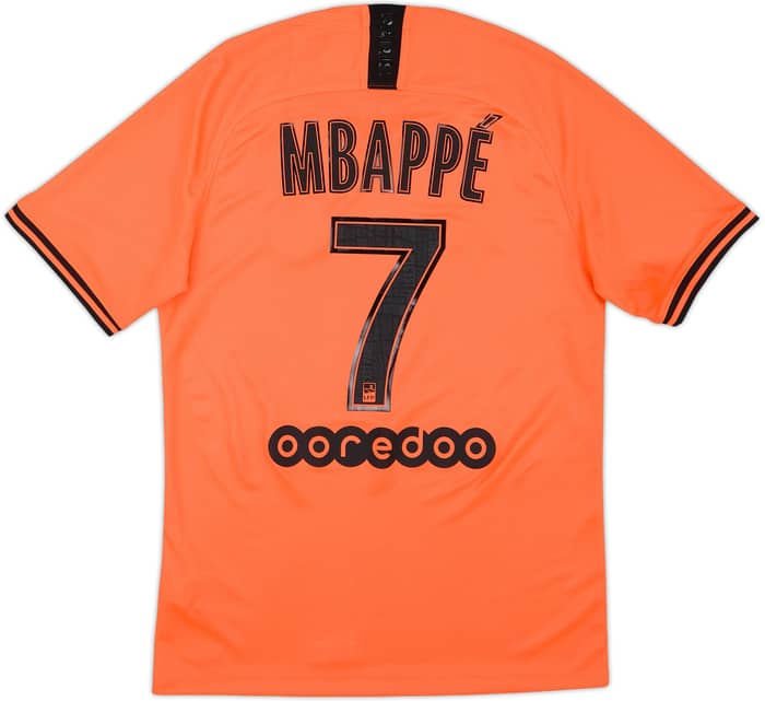 2019-20 Paris Saint-Germain Away Shirt Mbappe #7 - 10/10 - (S)
