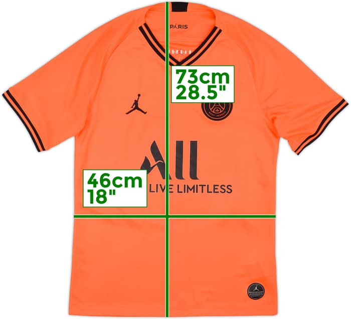 2019-20 Paris Saint-Germain Away Shirt Mbappe #7 - 10/10 - (S)