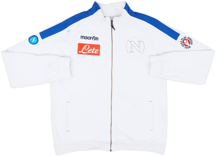 2009-10 Napoli Macron Track Jacket - 5/10 - (XXL)