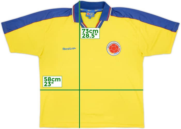 1998-01 Colombia Home Shirt - 5/10 - (L)
