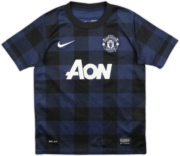 2013-14 Manchester United Away Shirt Rooney #10 - 8/10 - (S.Boys)