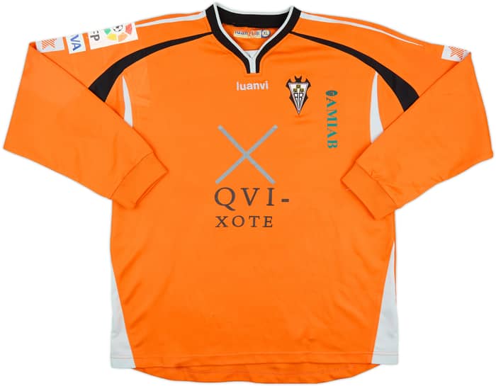 2007-08 Albacete Match Issue GK Shirt J. Lopez #13