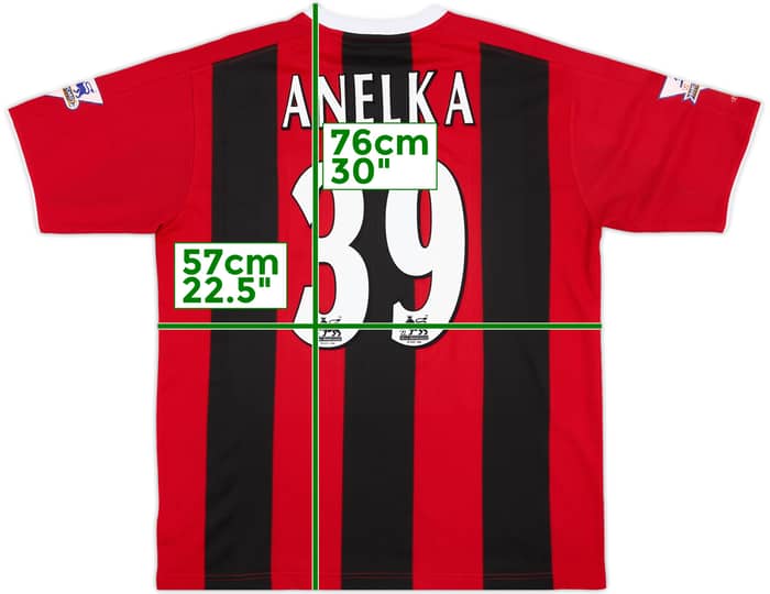 2003-04 Manchester City Away Shirt Anelka #39 - 6/10 - (L)