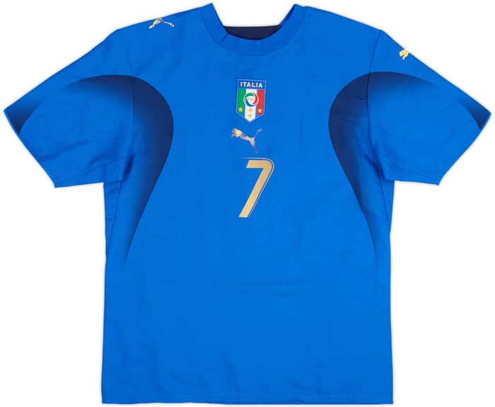 2006 Italy Home Shirt Del Piero #7 - 5/10 - (M)