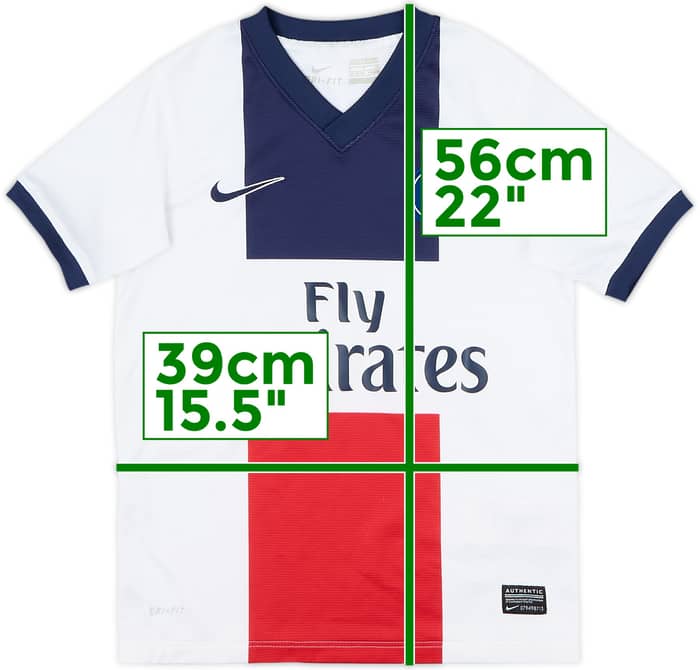 2013-14 Paris Saint-Germain Away Shirt - 8/10 - (S.Boys)