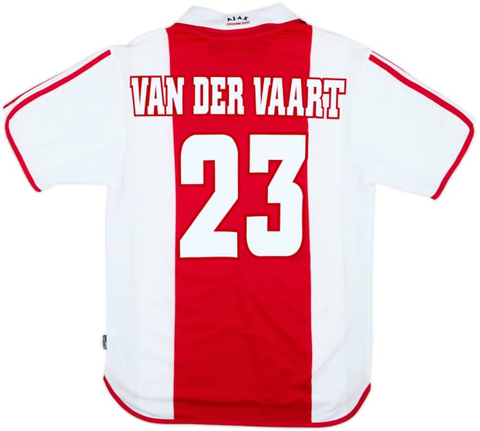 2000-01 Ajax Centenary Home Shirt Van Der Vaart #23 - 8/10 - (M)