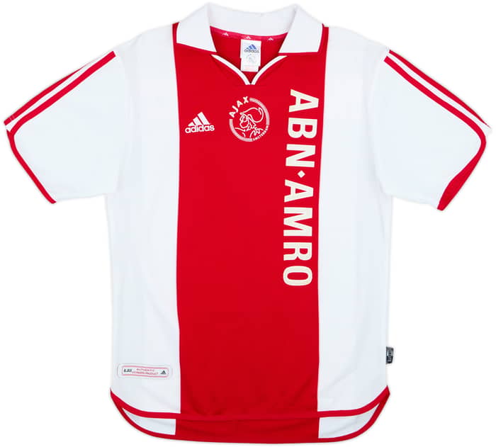 2000-01 Ajax Centenary Home Shirt Van Der Vaart #23 - 8/10 - (M)