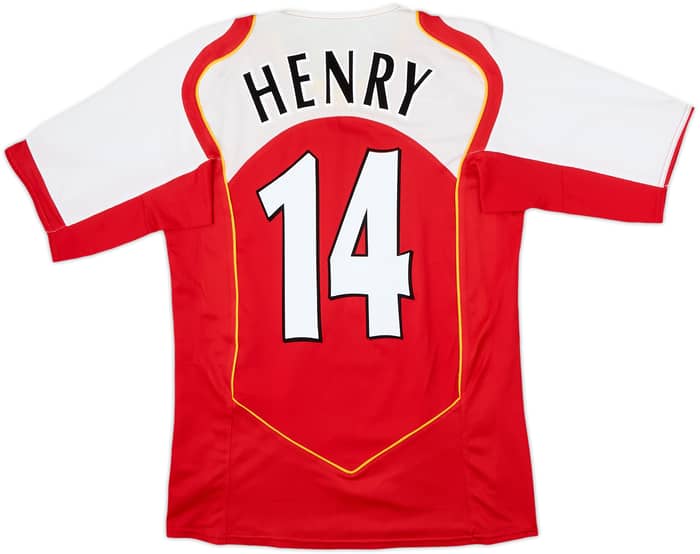 2004-05 Arsenal Home Shirt Henry #14 - 8/10 - (S)