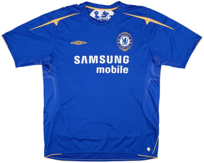 2005-06 Chelsea Centenary Home Shirt Lampard #8 - 6/10 - (XL)