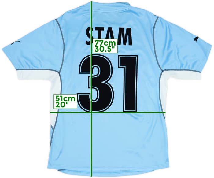 2001-02 Lazio Home Shirt Stam #31 - 6/10 - (L)