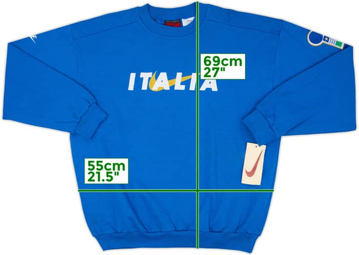 1995-96 Italy Nike Sudadera (L)